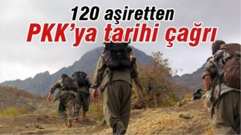 120 aşiret PKK’ye ‘Êdî bes e!’ diyecek!
