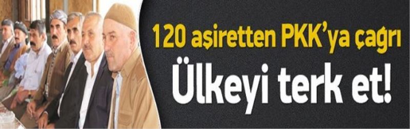 120 Aşiretten PKK