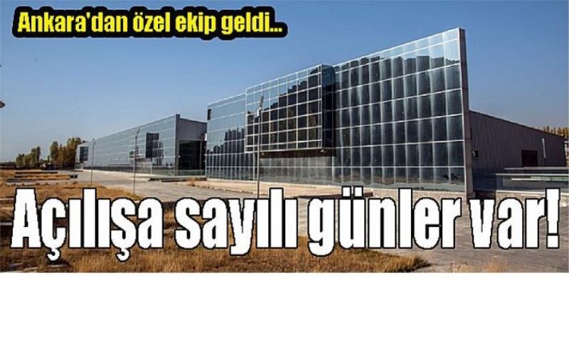 Açılışa sayılı günler var!