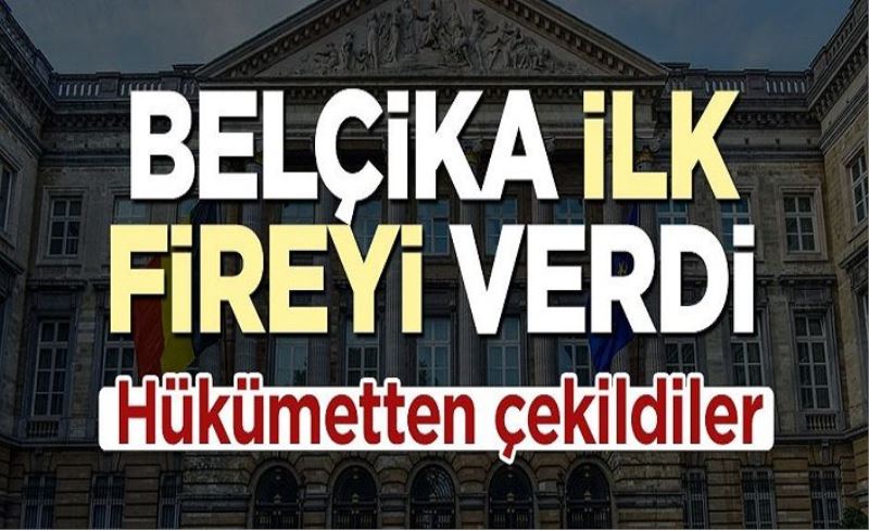 Belçika'da Milliyetçi Flaman Partisi hükümetten çekildiğini açıkladı.