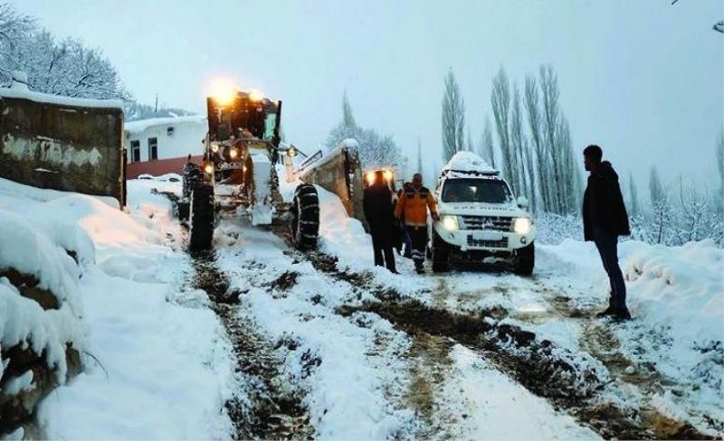 Hastaların imdadına belediye ekipleri yetişti