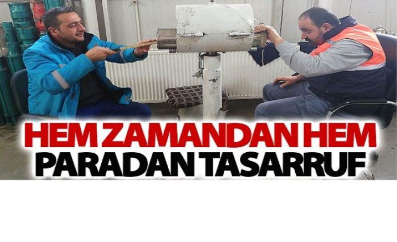 Hem zamandan hem paradan tasarruf