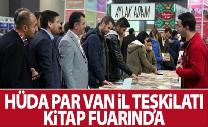 HÜDA PAR Van il teşkilatı Kitap fuarında