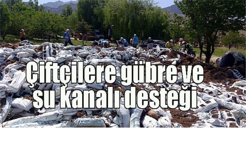 İpekyolu Belediyesi'nden çiftçilere destek