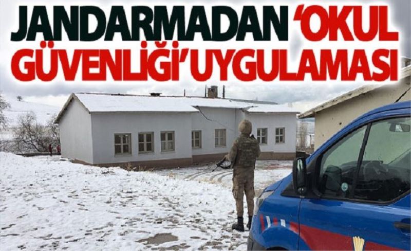 Jandarmadan ‘okul güvenliği’ uygulaması