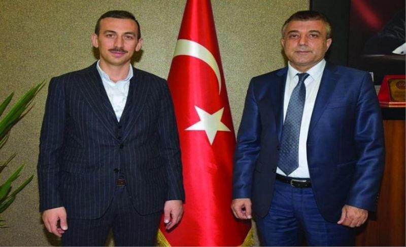 Kaymakam Çiçekli’den Müdür Sünnetçioğlu’na ziyaret