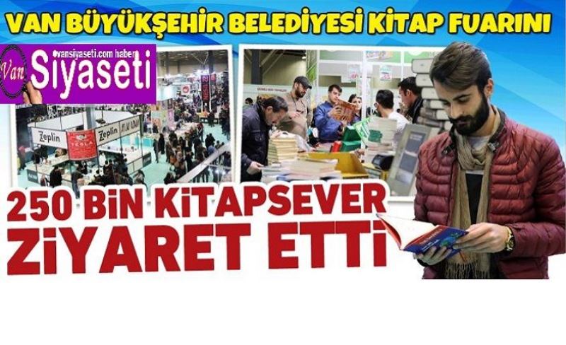 'Kitap Fuarını 250 bin kişi ziyaret etti'