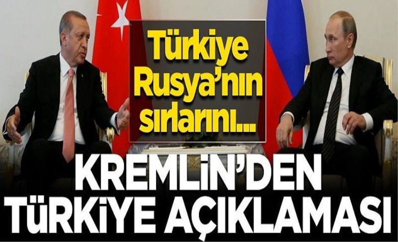 Kremlin'den Türkiye açıklaması! 'Türkiye, Rusya'nın sırlarını ABD'ye...'