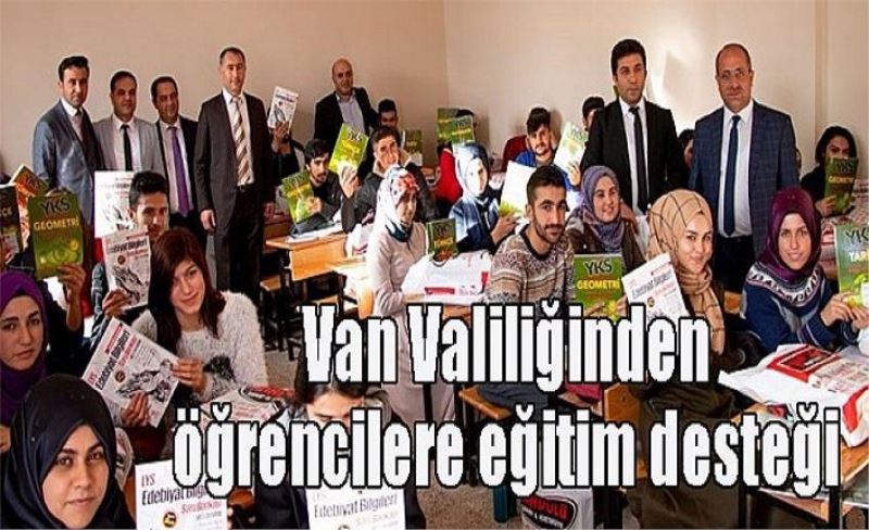 Van Valiliği’nden öğrencilere eğitim desteği