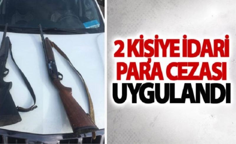 Van’da kaçak avlanan 2 kişiye idari para cezası uygulandı