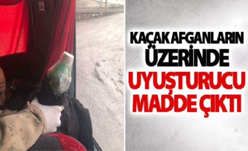 Yabancı uyruklu şahsın üstünde uyuşturucu ele geçirildi