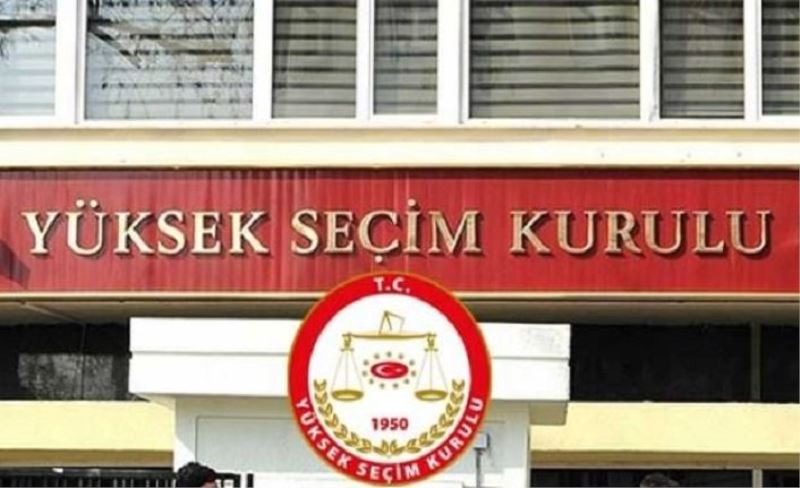 YSK seçim yasaklarını duyurdu