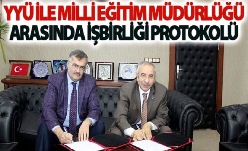 YYÜ ile işbirliği protokolü imzalandı