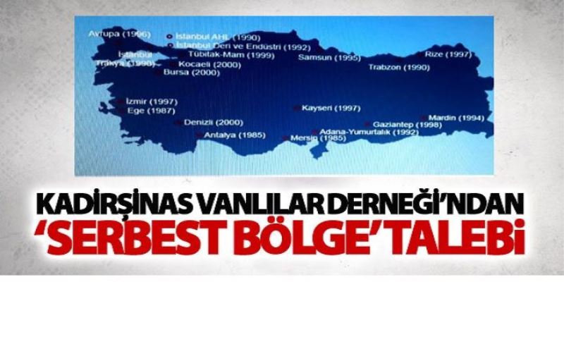 Doğu’nun kalkınması için çaba gösterilmesi talebi…