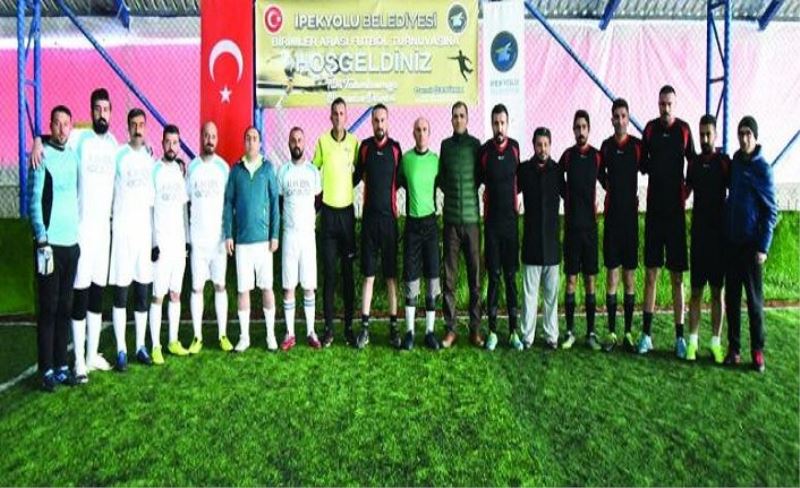 Futbol turnuvası final maçıyla sona erdi