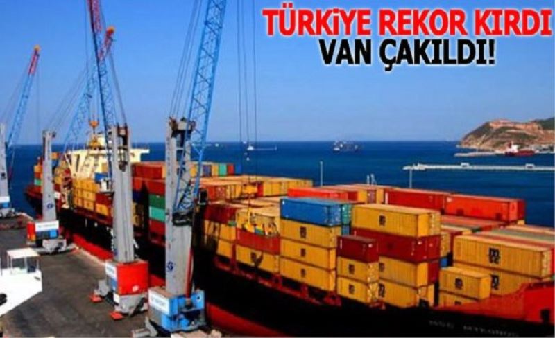 Türkiye rekor kırdı Van çakıldı!