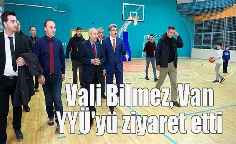 Vali Bilmez’den Rektör'e ziyaret...