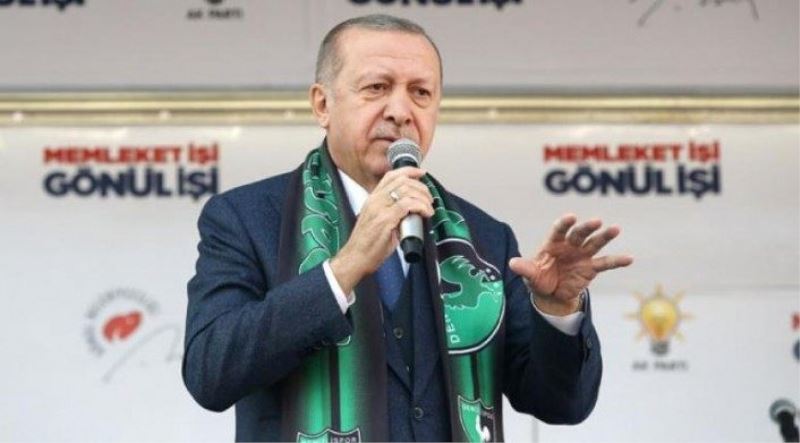 Erdoğan: Kim buna serbest piyasa diyorsa onu gelsin külahıma anlatsın