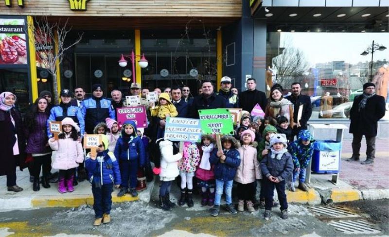 İpekyolu’nda ‘Öncelik Hayatın, Öncelik Yayanın’ etkinliği