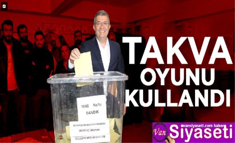 Büyükşehir Belediye Başkan adayı Takva, oyunu kullandı