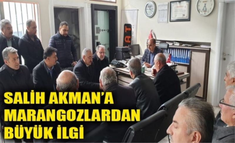 Salih Akman Marangozlar Sitesi’ni ziyaret etti