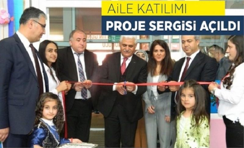 Aile katılımı proje sergisi açıldı