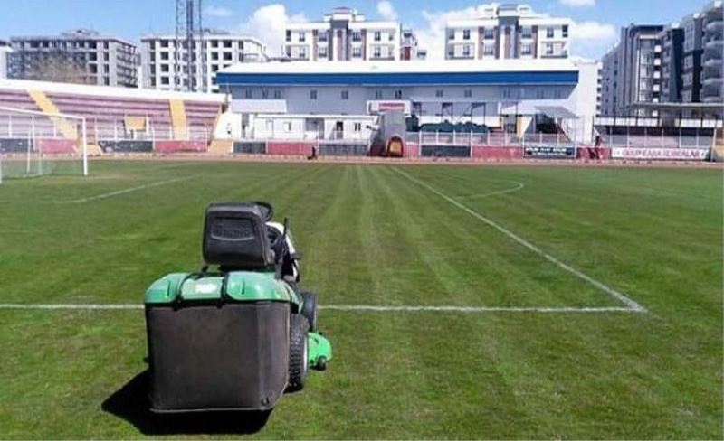 Atatürk Şehir Stadı maça hazır…