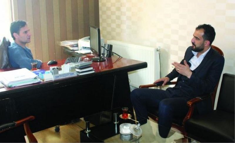 Başkan Taşdemir’den gazetemize ziyaret…