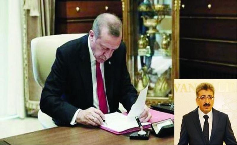 Cumhurbaşkanı Erdoğan’dan Vali Bilmez’e tebrik telgrafı