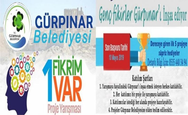 Gürpınar'da genç fikirler yarışacak