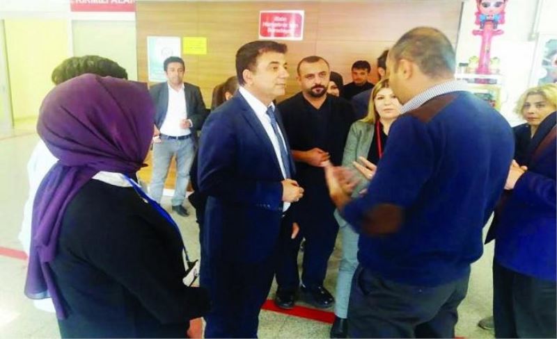 Müdür Sünnetçioğlu, çalışmalarla ilgili bilgi aldı