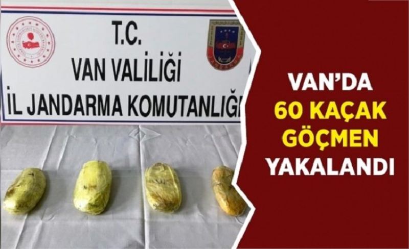 Tuşba’da yakalanan göçmenlerin üzerinden uyuşturucu çıktı