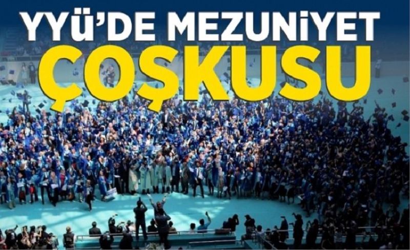 Van YYÜ’de mezuniyet coşkusu