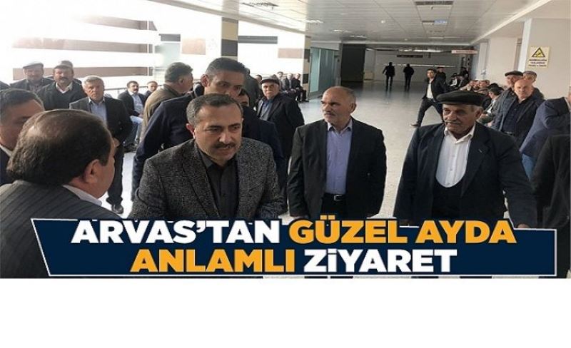 Arvas'tan güzel ayda anlamlı ziyaret