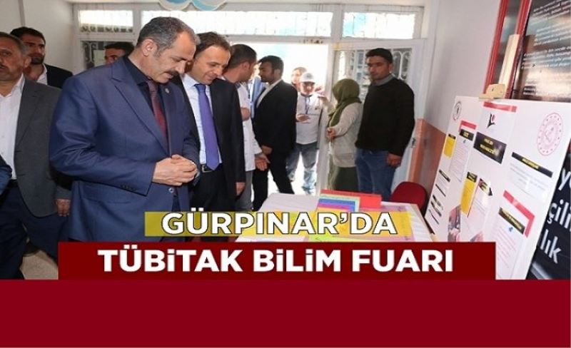 Gürpınar’da TÜBİTAK Bilim Fuarı