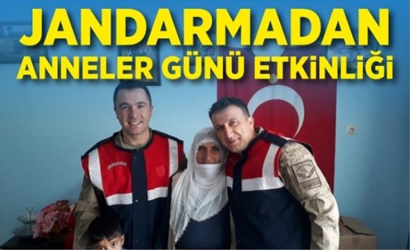 Jandarmadan Anneler Günü etkinliği