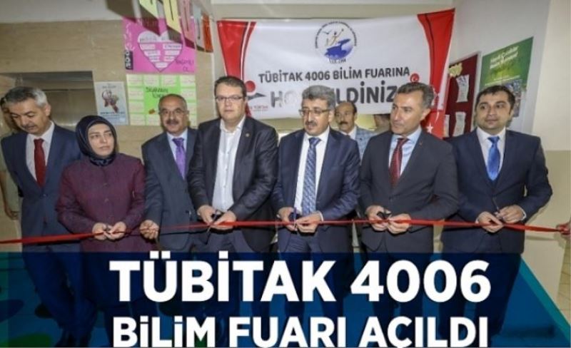 TÜBİTAK 4006 Bilim Fuarı açıldı