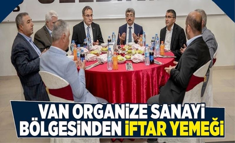 Van Organize Sanayi Bölgesinden iftar yemeği