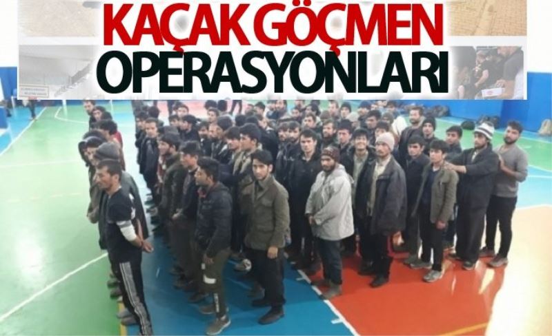 Van’da 152 kaçak göçmen yakalandı