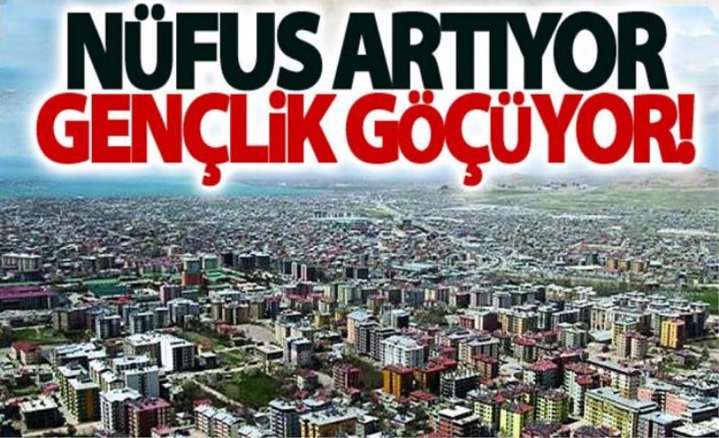 Van’da nüfus da artıyor göç de