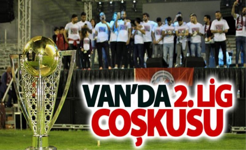 B.Vanspor, şampiyonluğunu kutladı
