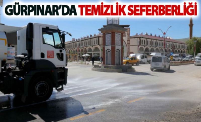 Gürpınar’da temizlik seferberliği