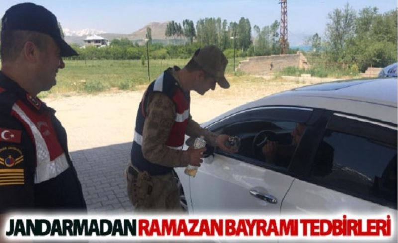 Jandarma bayram tatilinde 24 saat esasına göre çalıştı