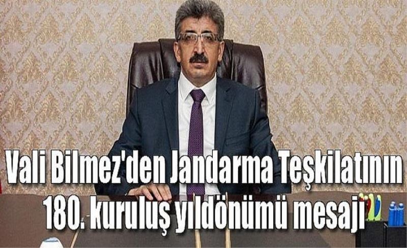 Jandarma Teşkilatının 180 kuruluş yıldönümü