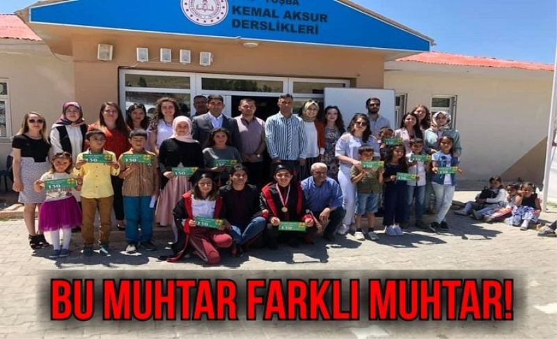 MUHTARIN EĞİTİM AŞKI