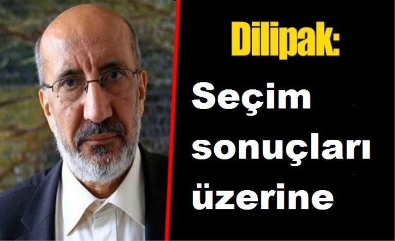 Seçim sonuçları üzerine