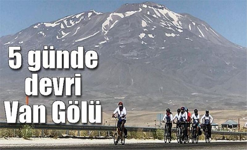 5 günde devri Van Gölü