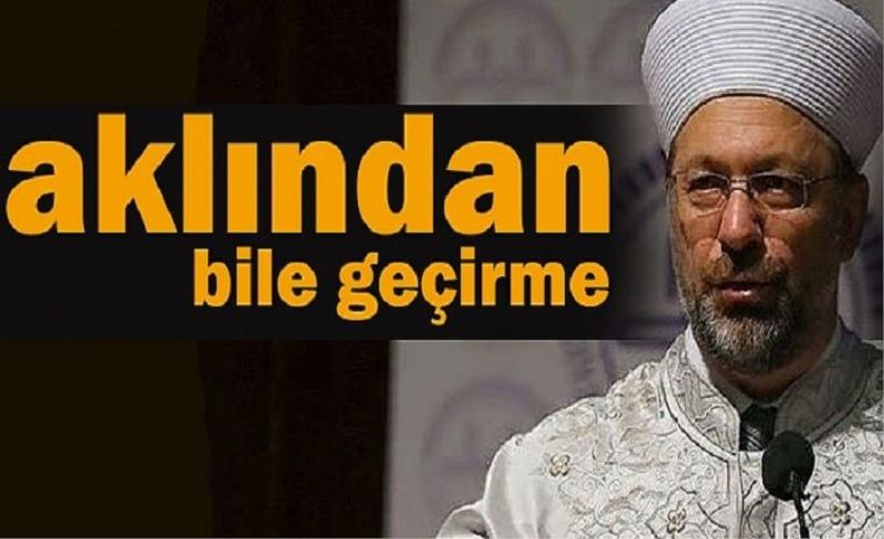 Ali Erbaşlı Diyanet 677 sayılı Tekke ve Zaviyeler Kanununu mu kaldırıyor