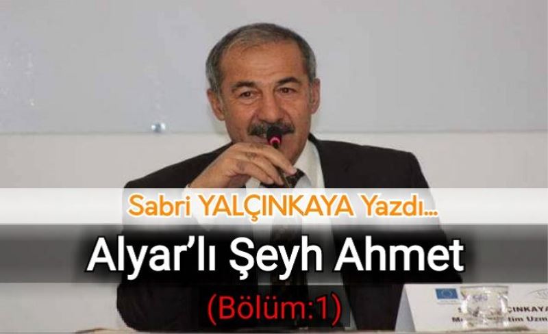 Alyar’lı Şeyh Ahmet