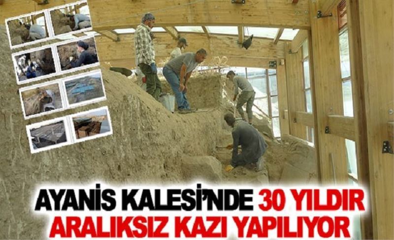 Ayanis Kalesi’nde 30 yıldır aralıksız kazı yapılıyor